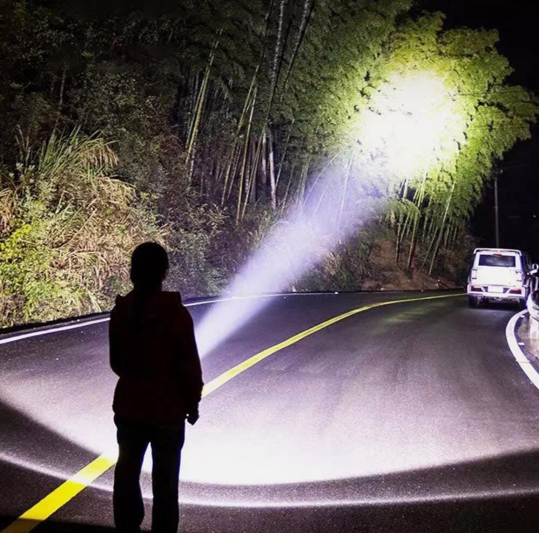 Three-Eyed Monster Mini Flashlight, Long Range Powerful Flash Light, Rechargeable Portable Outdoor Light Three-Eyed Monster Mini Flashlight, Long Range Powerful Flash Light, Rechargeable Portable Outdoor Light